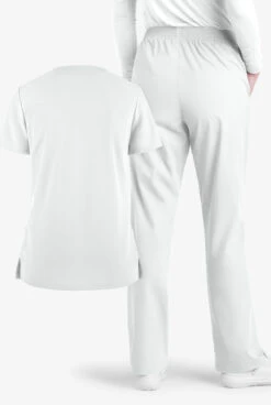 Advantage STRETCH By Butter-Soft Women's Scrub Set 7 Advantage STRETCH By Butter-Soft Women's Scrub Set -Uniform Store AB54323 WHITE 4