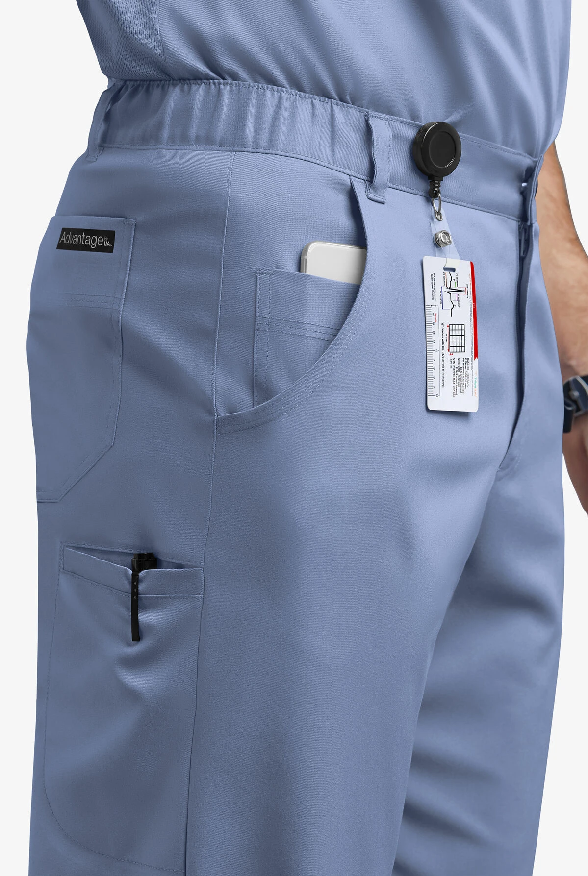 UA Advantage STRETCH Men's 7-Pocket Air-Mesh Scrub Pants 3 UA Advantage STRETCH Men's 7-Pocket Air-Mesh Scrub Pants - Image 3