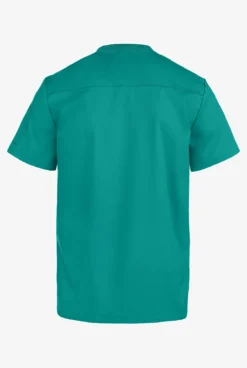 UA Advantage STRETCH Men's 2-Pocket Short Sleeve Henley Scrub Top -Uniform Store AB921 092623 TEAL 5