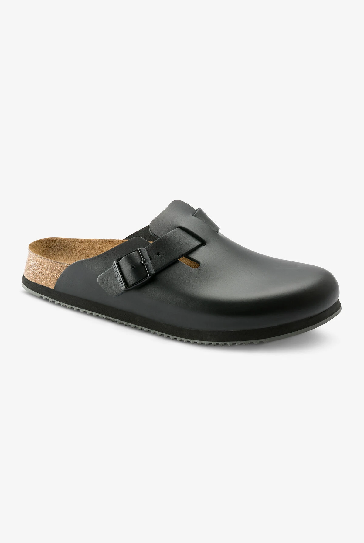 Birkenstock Unisex Boston Super Grip Black Clogs 1 Birkenstock Unisex Boston Super Grip Black Clogs