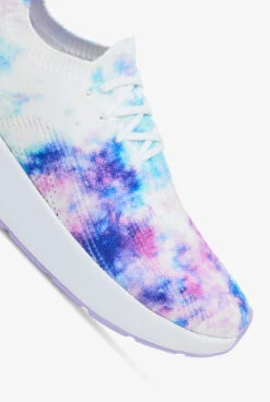 Infinity By Cherokee Women's Bolt Pastel Watercolor Athletic Lace Up Nursing Shoes -Uniform Store BOLTPSWA NAVY 3 HV