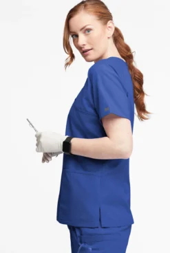 Butter-Soft Originals Women's 3-Pocket Mock Wrap Raglan Sleeve Scrub Top 5 Butter-Soft Originals Women's 3-Pocket Mock Wrap Raglan Sleeve Scrub Top -Uniform Store BSN1266 GALAX 3