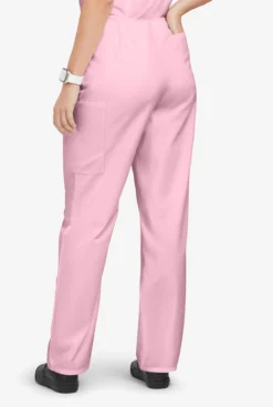 Butter-Soft Originals Unisex 4-Pocket Drawstring Relaxed Straight Leg Scrub Pants -Uniform Store BSN1331 100623 BLUSH 3