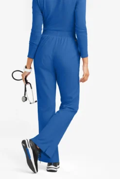 Butter-Soft Originals Women's 2-Pocket High Waist Boot Cut Scrub Pants -Uniform Store BSN1373 101623 ROYAL 3