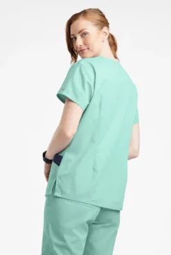 Butter-Soft Originals Women's 7-Pocket Rounded V-Neck Scrub Top -Uniform Store BSN1638C 092123 WAMNA 3