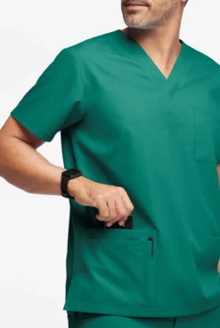 Butter-Soft Originals Men's 6-Pocket V-Neck Scrub Top 7 Butter-Soft Originals Men's 6-Pocket V-Neck Scrub Top -Uniform Store BSN1705 101623 HUNTE 4 HV
