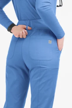 Butter-Soft STRETCH Women's 6-Pocket High Waisted Slim Leg Yoga Scrub Pants - Petite 6 Butter-Soft STRETCH Women's 6-Pocket High Waisted Slim Leg Yoga Scrub Pants - Petite -Uniform Store BSS4248 CEIL 3