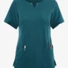 Easy STRETCH By Butter-Soft™ Women's Amber 4-Pocket Notch Neck Scrub Top