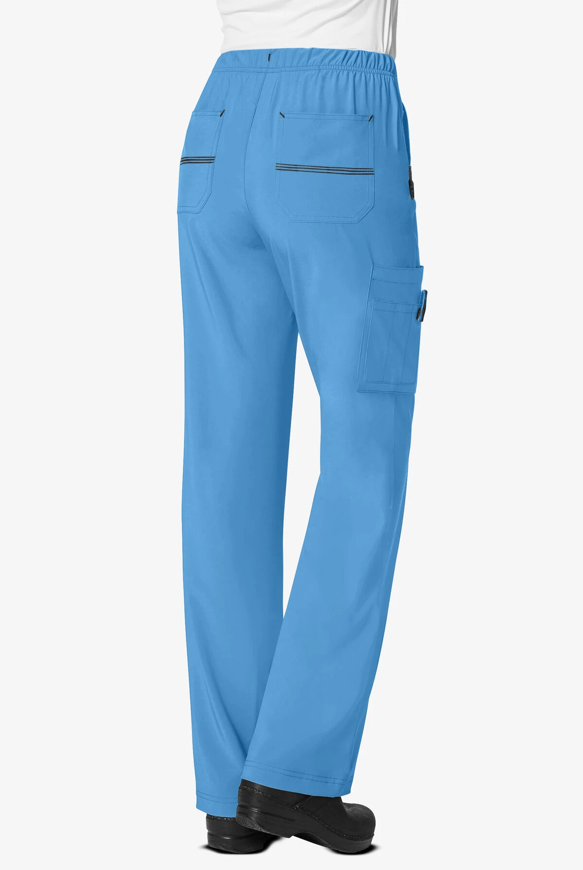 Carhartt Cross-Flex Force Women's 7-Pocket STRETCH Utility Cargo Scrub Pants - Petite 2 Carhartt Cross-Flex Force Women's 7-Pocket STRETCH Utility Cargo Scrub Pants - Petite - Image 2