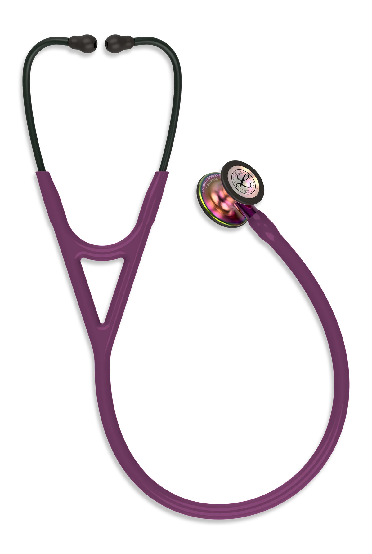 Littmann Cardiology IV Rainbow Finish Plum Tube 1 Littmann Cardiology IV Rainbow Finish Plum Tube