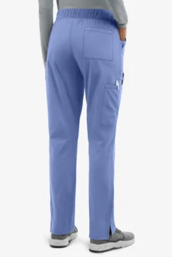 UA Exclusive Cherokee Workwear Professionals Active Women's 5-Pocket STRETCH Tapered Leg Scrub Pants - Petite -Uniform Store CK035 CEIL 3