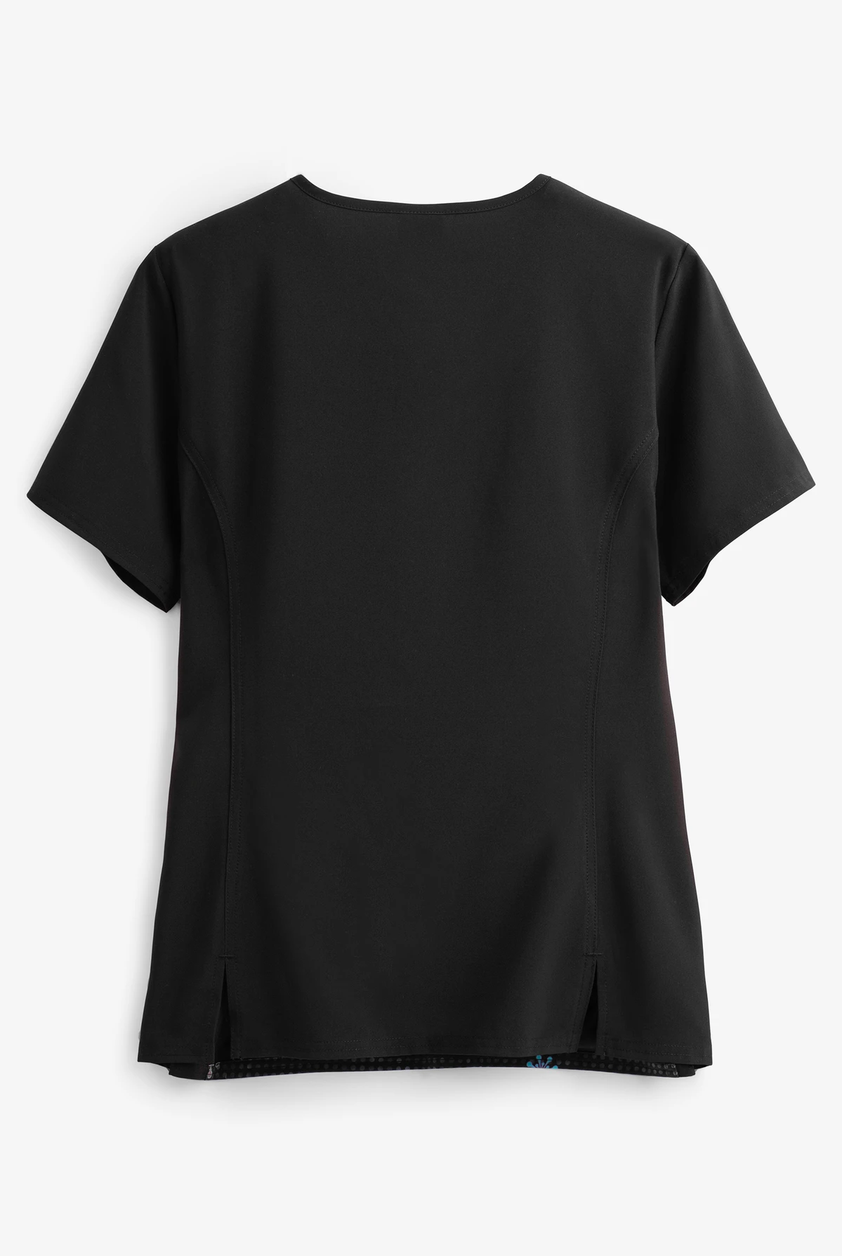 Cherokee Tooniforms DreamWorks Troll Holla Days Women's 1-Pocket V-Neck Print Scrub Top 2 Cherokee Tooniforms DreamWorks Troll Holla Days Women's 1-Pocket V-Neck Print Scrub Top - Image 2