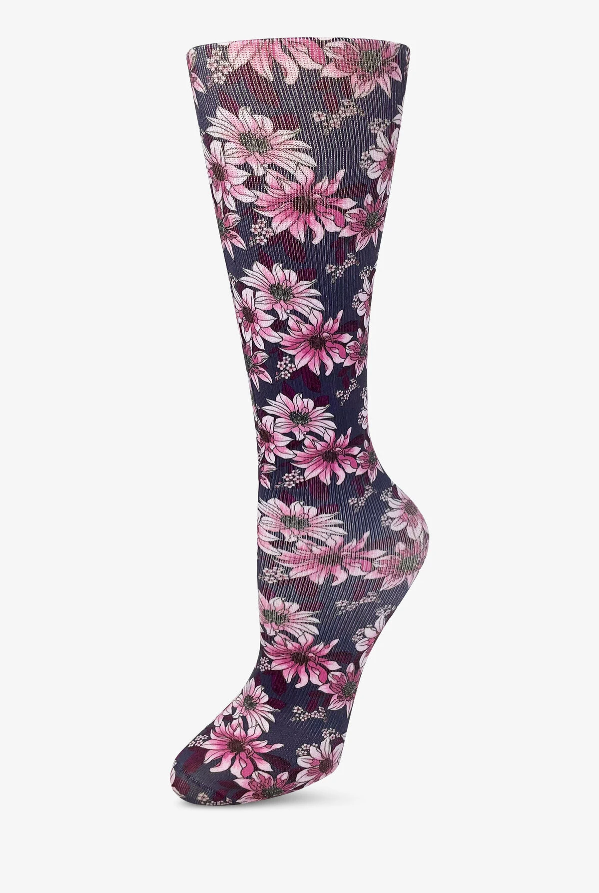 UA Exclusive Cutieful Botanic Beauties Women's 10-18 MmHg Wide Light Compression Socks 1 UA Exclusive Cutieful Botanic Beauties Women's 10-18 MmHg Wide Light Compression Socks
