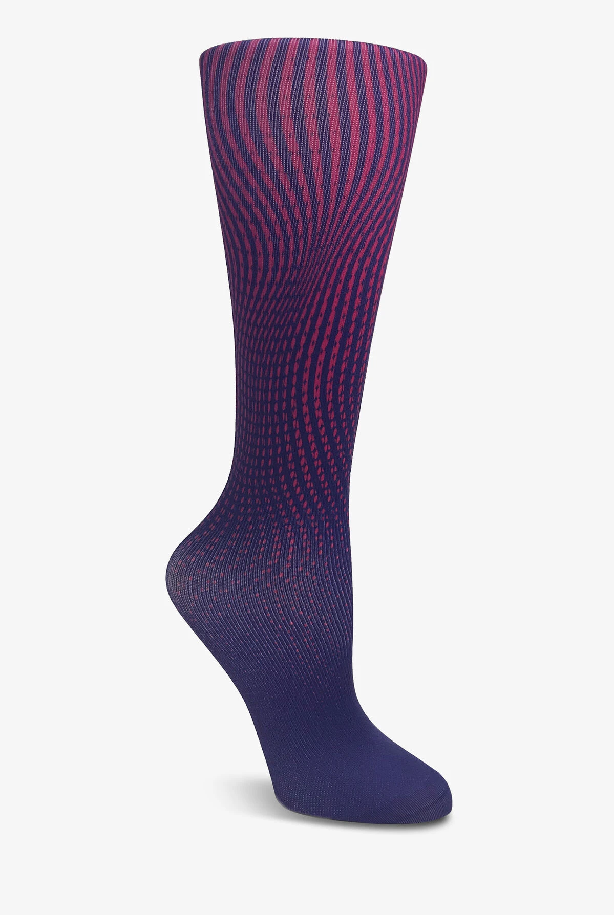 Cutieful Purple Ombre Women's 10-18 MmHg Wide Light Compression Socks 1 Cutieful Purple Ombre Women's 10-18 MmHg Wide Light Compression Socks