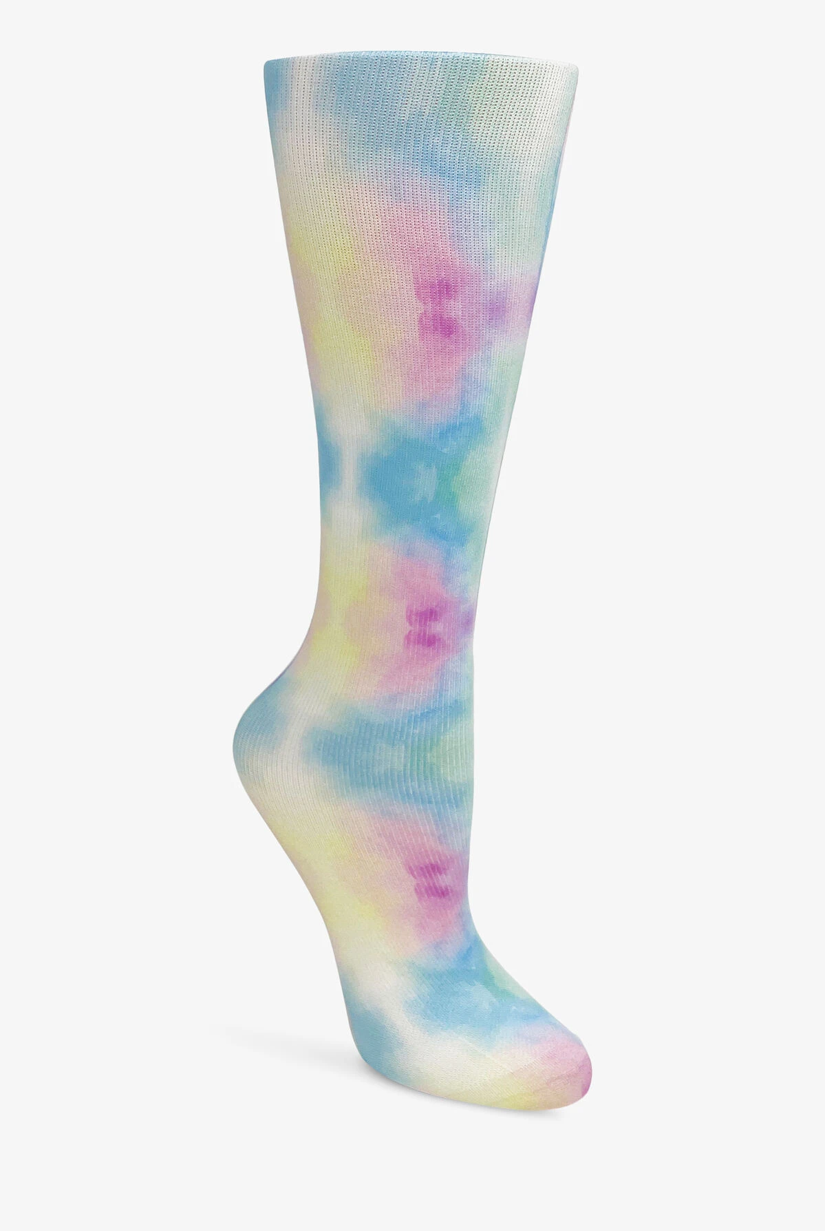 Cutieful Pastel Swirl Women's 10-18 MmHg Wide Light Compression Socks 1 Cutieful Pastel Swirl Women's 10-18 MmHg Wide Light Compression Socks