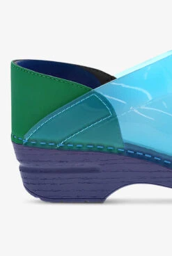 Dansko Professional Blue Translucent Nursing Clogs -Uniform Store DANSKBLTR 092023 BLUE 4