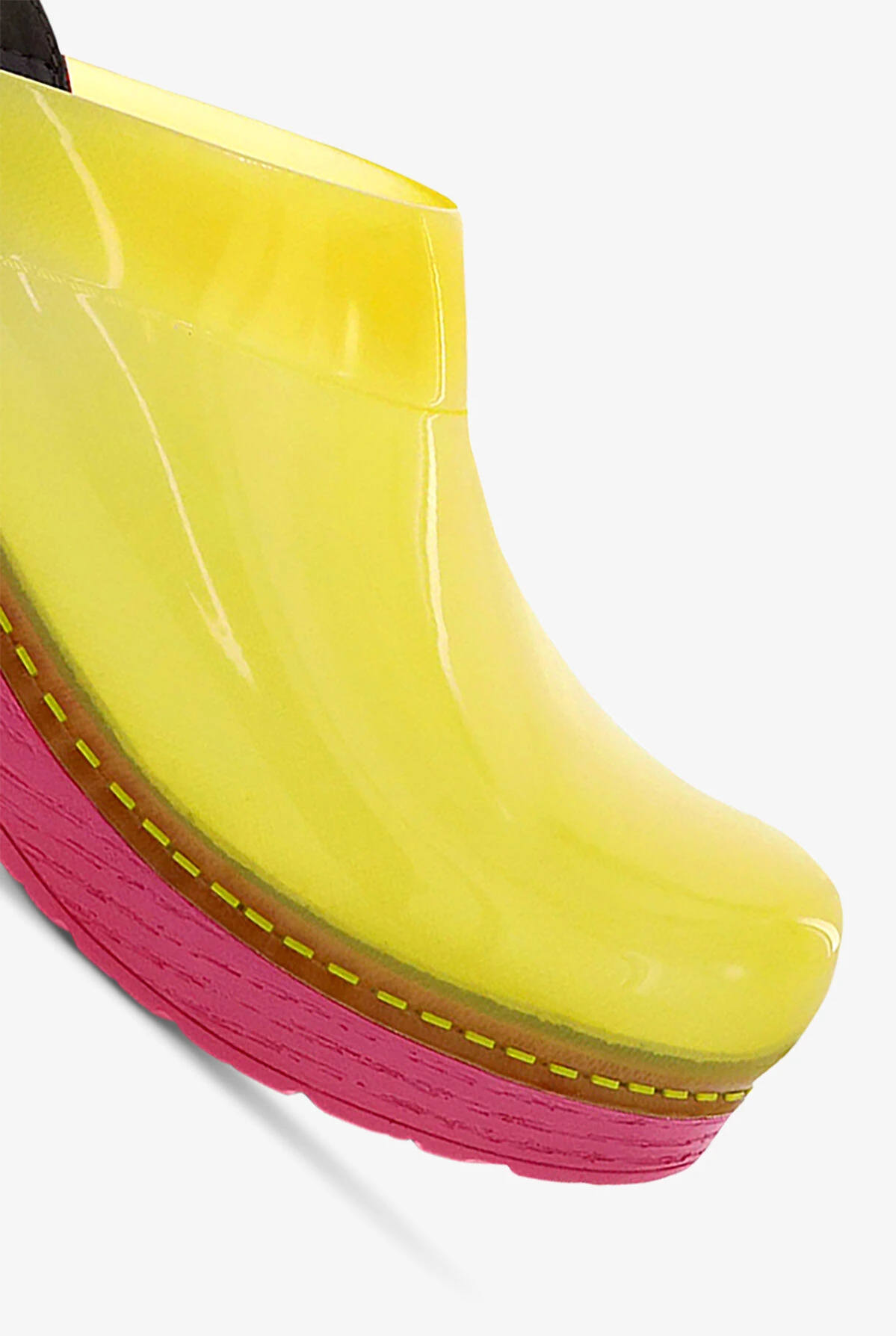 Dansko Professional Yellow Translucent Nursing Clogs 3 Dansko Professional Yellow Translucent Nursing Clogs - Image 3