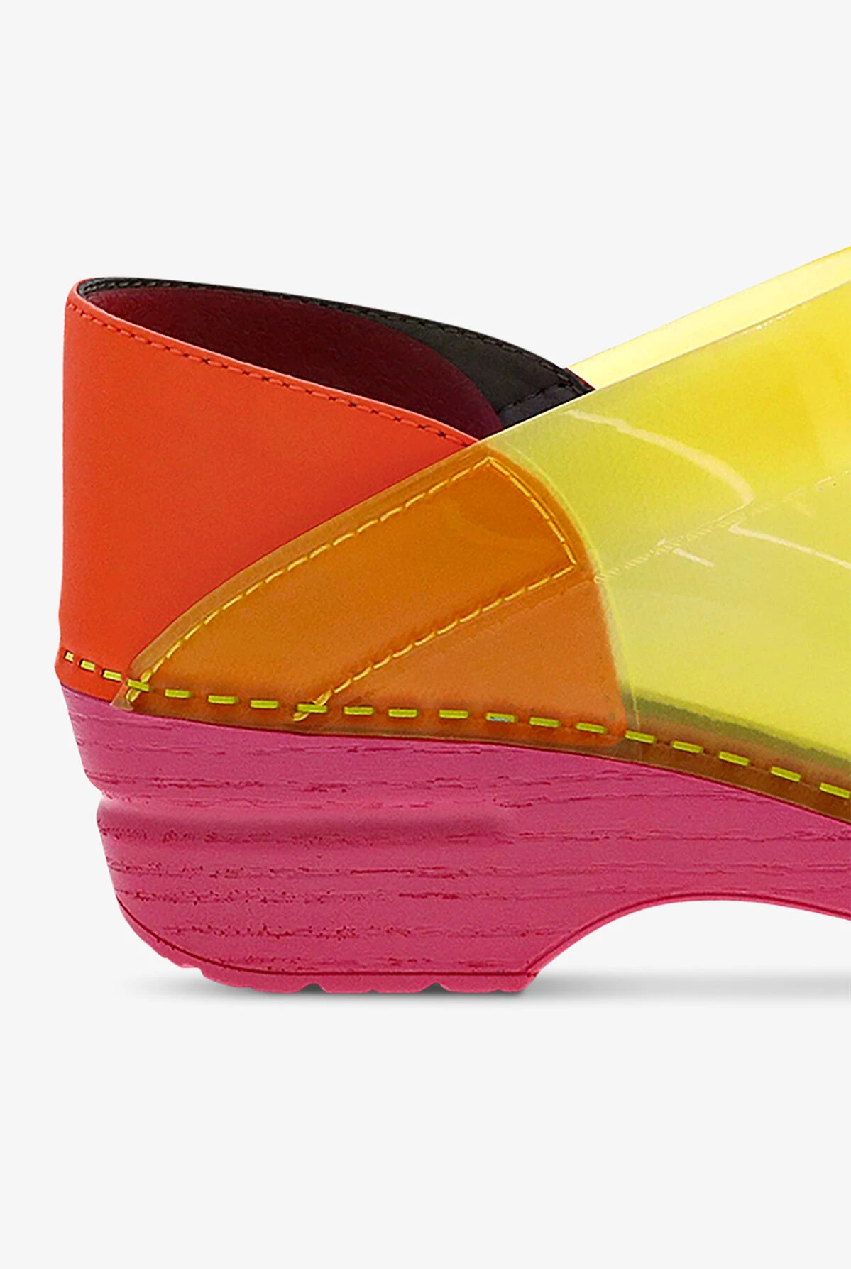 Dansko Professional Yellow Translucent Nursing Clogs 4 Dansko Professional Yellow Translucent Nursing Clogs - Image 4