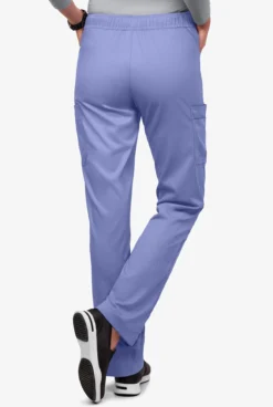 UA Flex2 Women's 7-Pocket Flat Front Cargo STRETCH Scrub Pants - Petite -Uniform Store F2691 CEIL 4