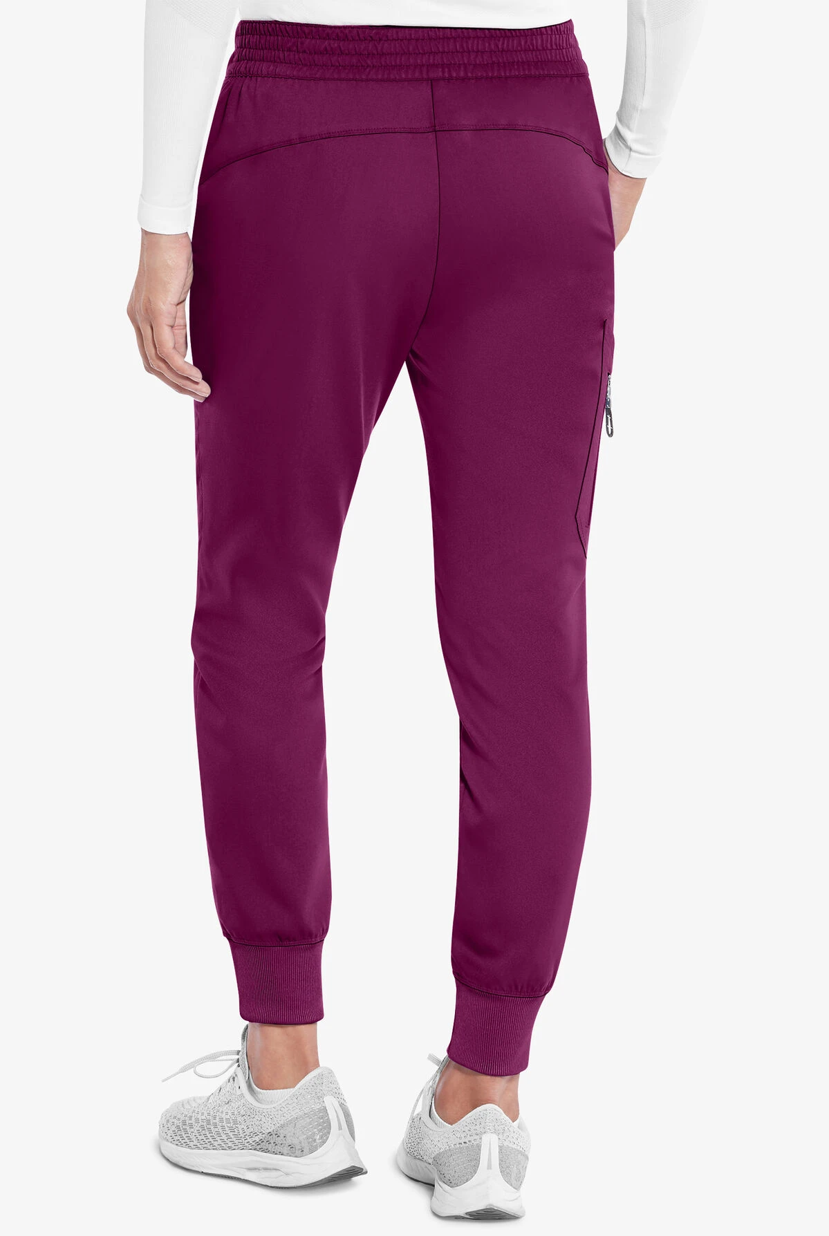 Grey's Anatomy™ By Barco Kira Women's 5-Pocket Double Cargo Knit Cuff Jogger Scrub Pants - Petite 2 Grey's Anatomy™ By Barco Kira Women's 5-Pocket Double Cargo Knit Cuff Jogger Scrub Pants - Petite - Image 2