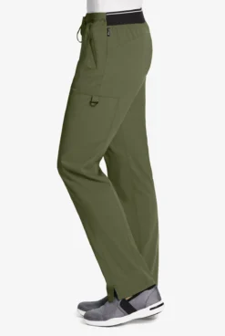 Grey's Anatomy™ By Barco Spandex STRETCH Kim Women's 3-Pocket Back Elastic Cargo Scrub Pants - Tall 5 Grey's Anatomy™ By Barco Spandex STRETCH Kim Women's 3-Pocket Back Elastic Cargo Scrub Pants - Tall -Uniform Store GRS500 OLIVE 3