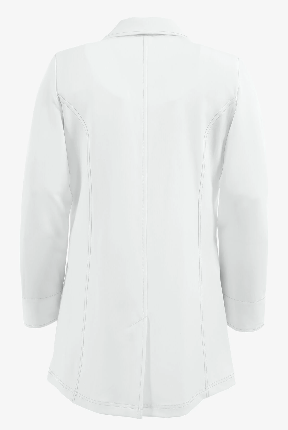 Healing Hands White Coat Minimalist Women's 32" 3-Pocket STRETCH Lab Coat 2 Healing Hands White Coat Minimalist Women's 32" 3-Pocket STRETCH Lab Coat - Image 2