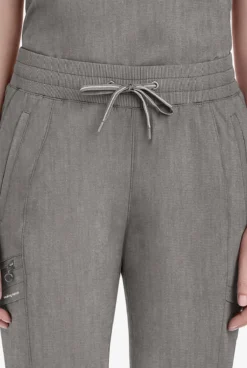 Healing Hands Purple Label Toby Women's 7-Pocket STRETCH Jogger Drawstring Scrub Pant - Tall -Uniform Store HE9244 HEAGR 3