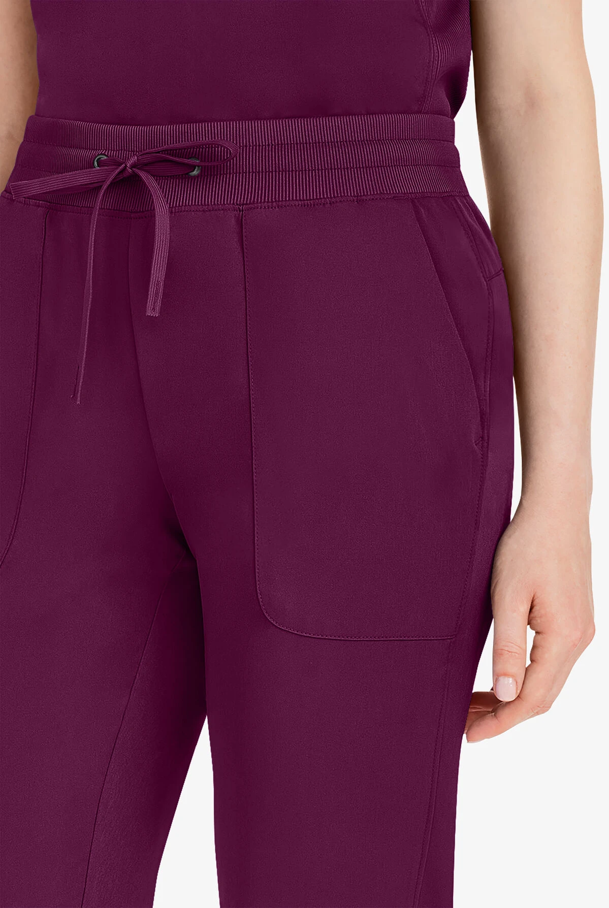 HH Works By Healing Hands Raine Women's 5-Pocket STRETCH Drawstring Pant - Petite 3 HH Works By Healing Hands Raine Women's 5-Pocket STRETCH Drawstring Pant - Petite - Image 3