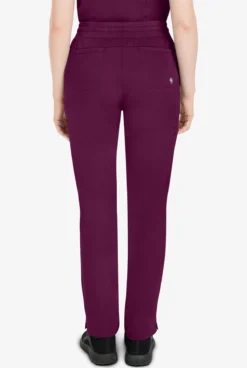 HH Works By Healing Hands Raine Women's 5-Pocket STRETCH Drawstring Pant - Petite 7 HH Works By Healing Hands Raine Women's 5-Pocket STRETCH Drawstring Pant - Petite -Uniform Store HE9530 WINE 4