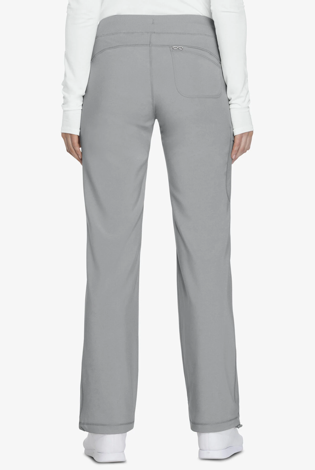 Cherokee Infinity Women's 4-Pocket STRETCH Drawstring Scrub Pants 2 Cherokee Infinity Women's 4-Pocket STRETCH Drawstring Scrub Pants - Image 2