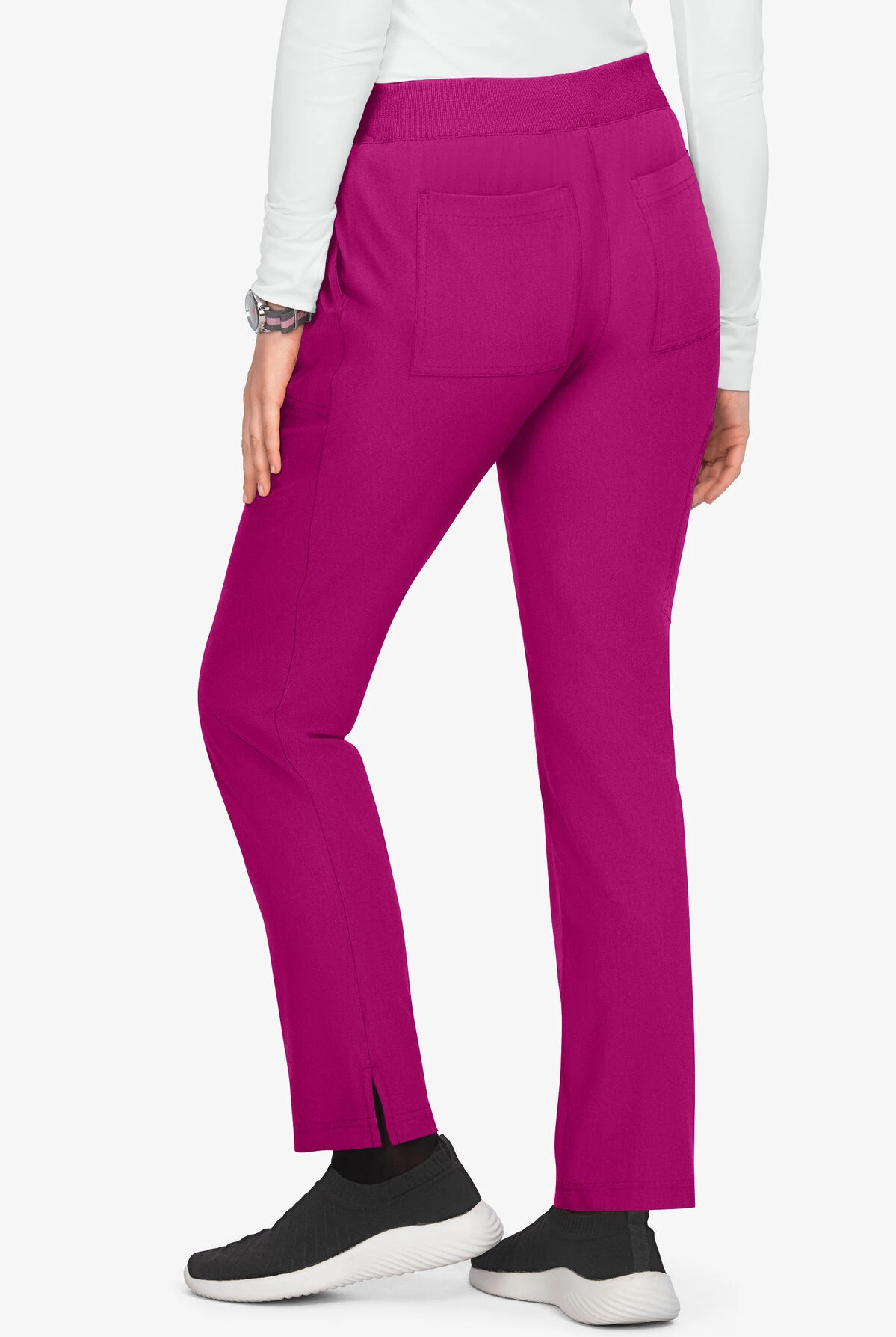 Koi Basics Caroline Women's 5-Pocket STRETCH Scrub Pants - Petite 4 Koi Basics Caroline Women's 5-Pocket STRETCH Scrub Pants - Petite - Image 4