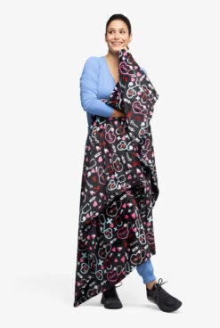 UA Peace, Care, Hope Plush Velvet Blanket -Uniform Store KGBLANPE 092523 4 S