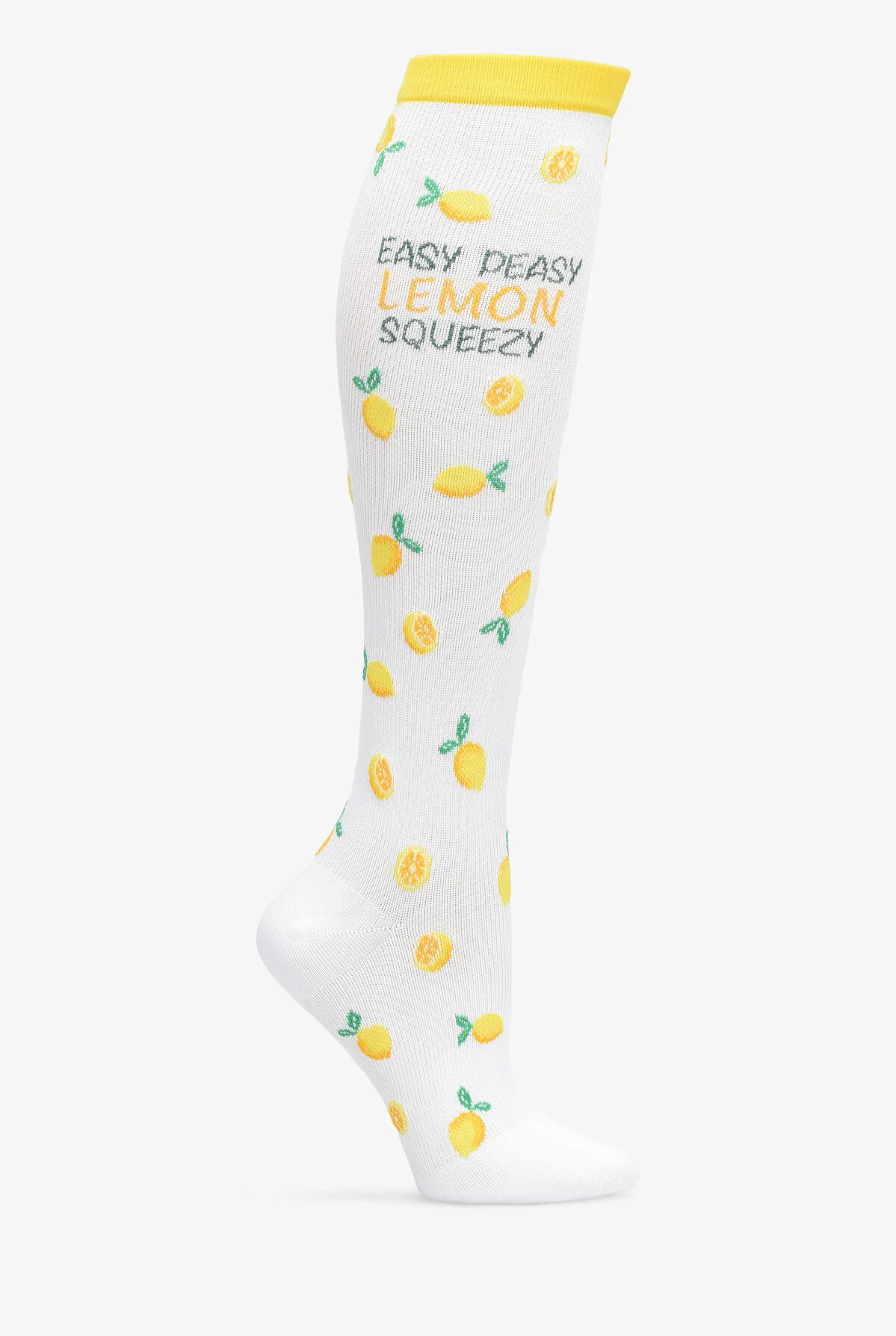 Nurse Mates Lemon Squeezy Women's 12-14 MmHg Light Compression Socks 1 Nurse Mates Lemon Squeezy Women's 12-14 MmHg Light Compression Socks