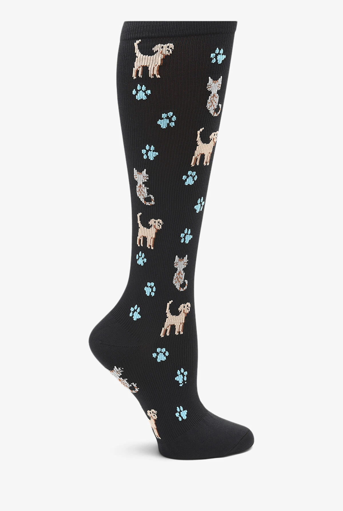 Nurse Mates Pets 'n Paws Women's 12-14 MmHg Wide Light Compression Socks 1 Nurse Mates Pets 'n Paws Women's 12-14 MmHg Wide Light Compression Socks