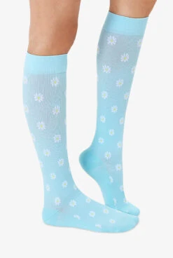 Living Royal Daisy Women's 15-20 MmHg Moderate Compression Socks -Uniform Store LRDAISY 101623 3