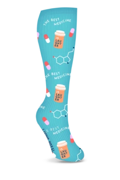 Living Royal Nurse Unisex 15-20 MmHg Moderate Compression Socks