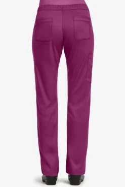 Maevn Matrix Women's 5-Pocket STRETCH Elastic Waist Drawstring Cargo Scrub Pants - Petite -Uniform Store MA6501 HOLLY 4