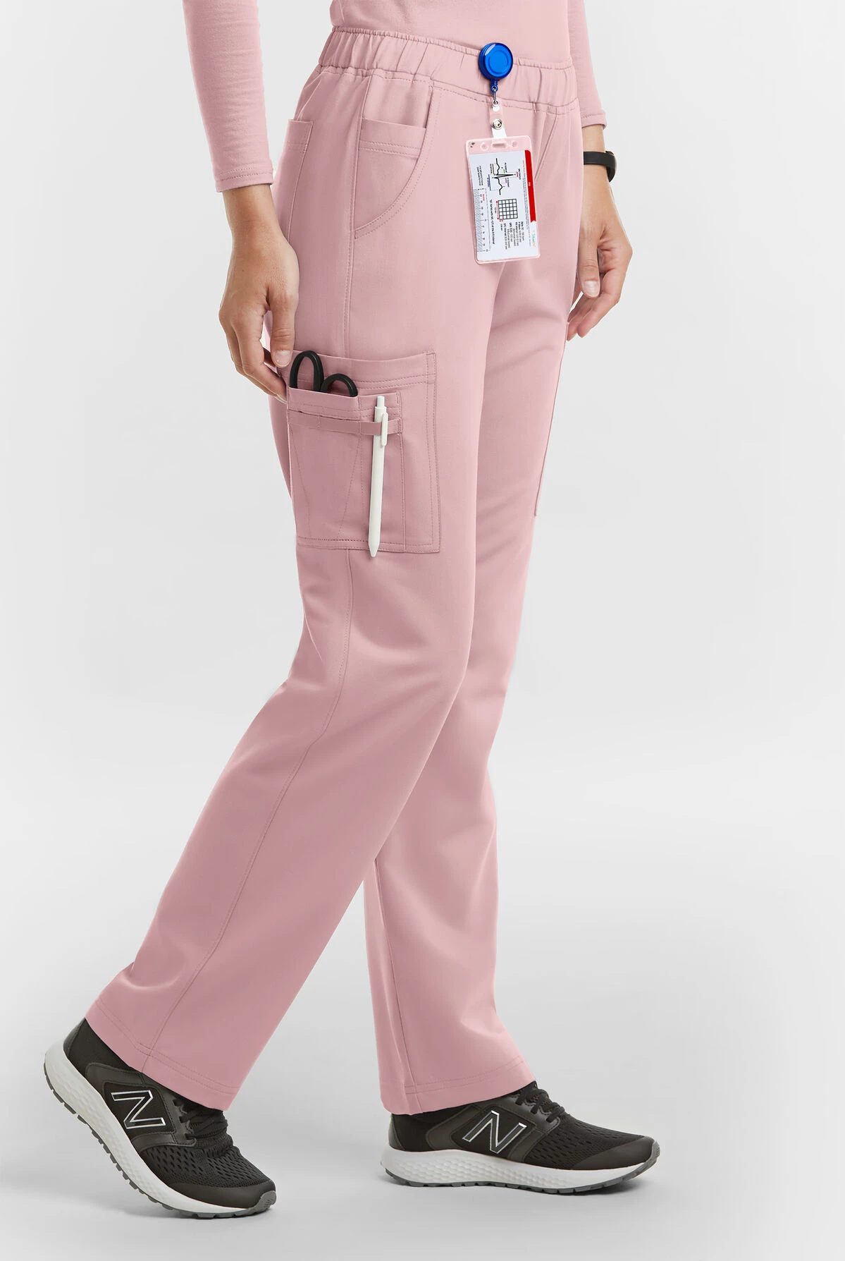 MOVEMENT By Butter-Soft Rigel Women's 9-Pocket Interior Drawstring STRETCH Scrub Pants - Tall 3 MOVEMENT By Butter-Soft Rigel Women's 9-Pocket Interior Drawstring STRETCH Scrub Pants - Tall - Image 3