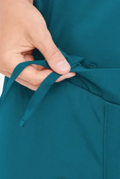 MOVEMENT By Butter-Soft Vega Women's 5-Pocket Flat Front Jogger STRETCH Scrub Pants - Petite -Uniform Store MBS269 CARIB 3 HV