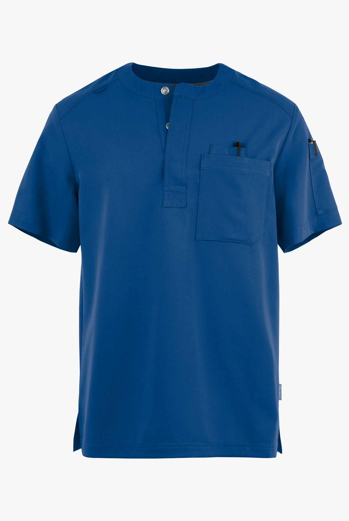 MOVEMENT By Butter-Soft Eclipse Men's 4-Pocket Short Sleeve Henley Scrub Top 1 MOVEMENT By Butter-Soft Eclipse Men's 4-Pocket Short Sleeve Henley Scrub Top