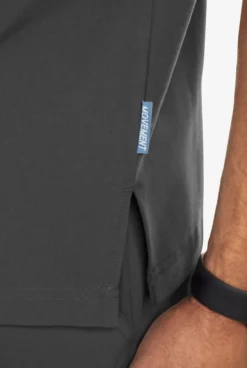 MOVEMENT By Butter-Soft Altair Men's 2-Pocket V-Neck STRETCH Scrub Top -Uniform Store MBS377 PEWTE 7