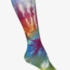 Prestige Tie Dye Rainbow Women's 15-20 MmHg Moderate Compression Socks