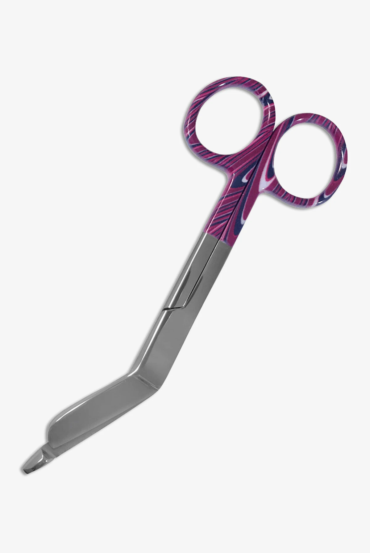 Prestige 5.5" ColorMate Candy Swirls Purple Lister Stainless Steel Bandage Scissor 1 Prestige 5.5" ColorMate Candy Swirls Purple Lister Stainless Steel Bandage Scissor