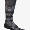 Sockwell Block Print Charcoal Women's 15-20mmHg Moderate Compression Socks