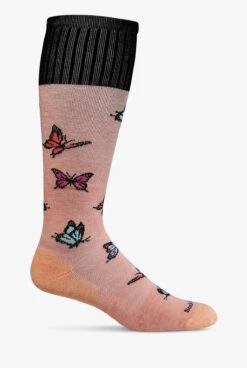 Sockwell Flutter Peach Women's 20-30 MmHg Firm Compression Socks
