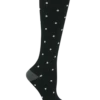 Think Fashion Mini Polka Dot Women's 10-14 MmHg Light Compression Socks