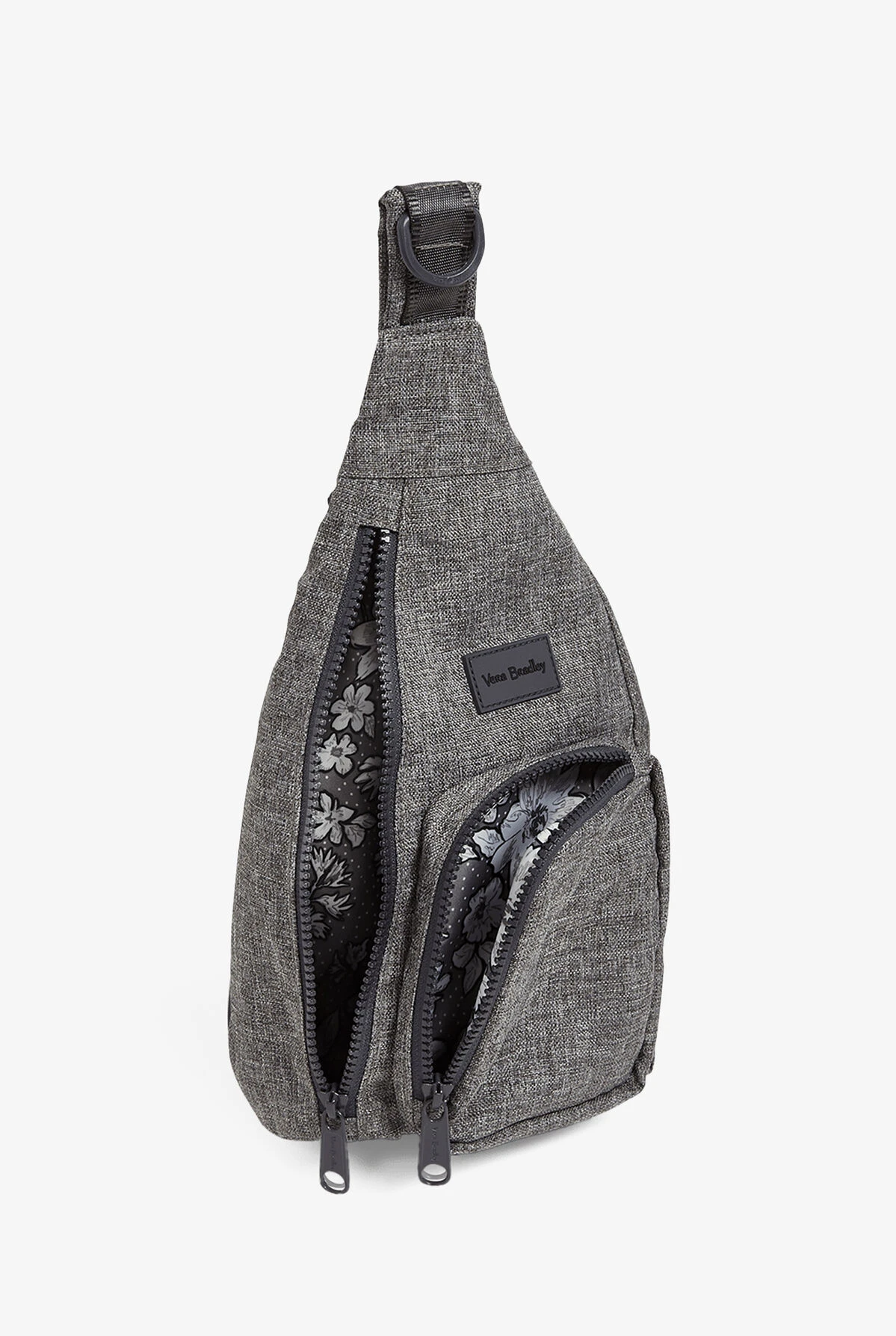 Vera Bradley ReActive Gray Heather Mini Sling Backpack 2 Vera Bradley ReActive Gray Heather Mini Sling Backpack - Image 2