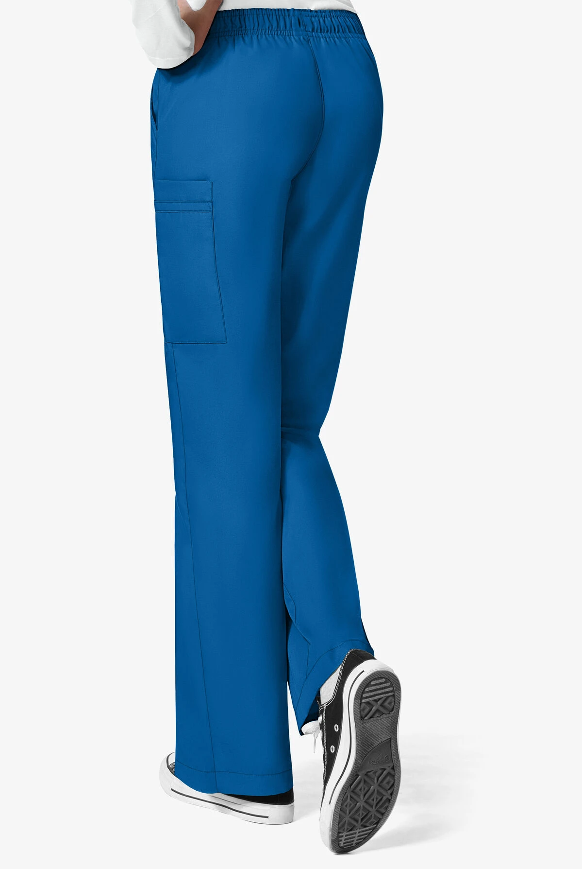 WonderWink ORIGINS Quebec Women's 8-Pocket Boot Cut Scrub Pants 2 WonderWink ORIGINS Quebec Women's 8-Pocket Boot Cut Scrub Pants - Image 2