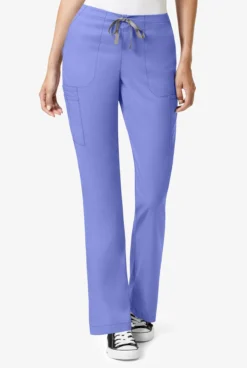 WonderWink PRO Women's 6-Pocket STRETCH Drawstring Cargo Scrub Pants