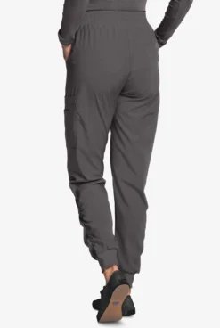 White Cross FIT Women's 4-Pocket STRETCH Ruched Jogger Scrub Pants - Petite 6 White Cross FIT Women's 4-Pocket STRETCH Ruched Jogger Scrub Pants - Petite -Uniform Store WC367 PEWTE 3